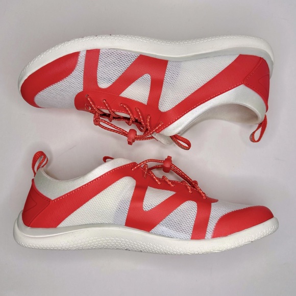 Shoes - Land’s End Coral & White NatureTex Adjustable Water Sneaker Shoes